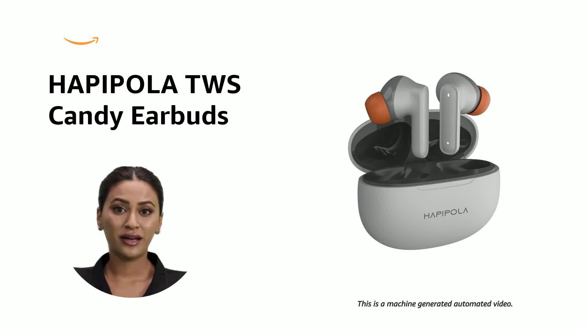 HAPIPOLA TWS Candy Immersive Audio | Ai-ENC | Bluetooth v5.2 13mm